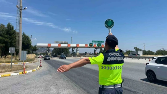 Aydın jandarması bayram trafiğine karşı teyakkuzda