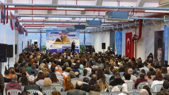 Aydın Kitap Fuarı'na katılan vatandaşlar Başkan Çerçioğlu'na teşekkür etti