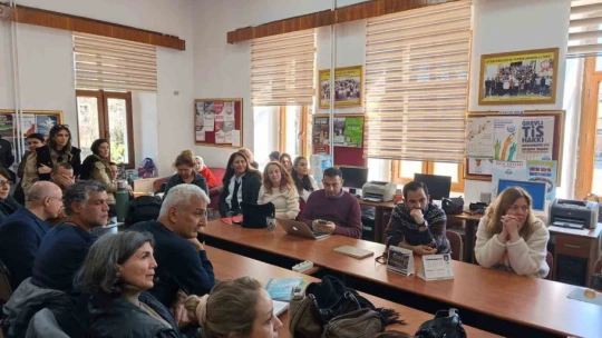 Aydın Mesleki ve Teknik Anadolu Lisesi'nde deprem tatbikatı gerçekleştirildi