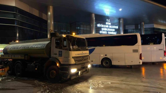 Aydın otogarı 'pırıl pırıl' oldu
