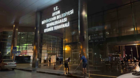 Aydın otogarı 'pırıl pırıl' oldu