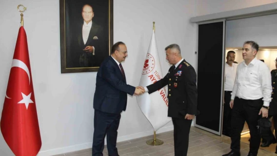 Aydın protokolü bayramlaştı