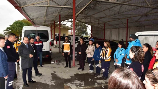 Aydın Sağlık Müdürü Şenkul: 'Hastayı en kısa zamanda, en yakın sağlık tesisine ulaştırmak önemli'
