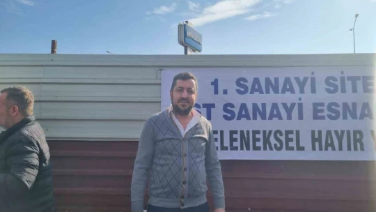Aydın sanayi esnafı, geleneksel hayır yemeğini gerçekleştirdi