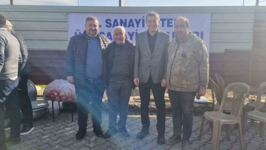 Aydın sanayi esnafı, geleneksel hayır yemeğini gerçekleştirdi