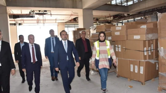 Aydın Şehir Hastanesi'nin inşaatı sürüyor