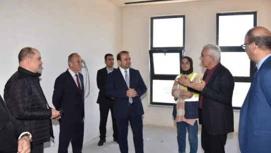 Aydın Şehir Hastanesi'nin inşaatı sürüyor