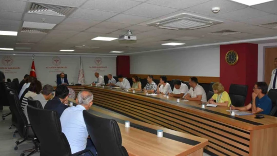 Aydın Şehir Hastanesi taşınma süreci planlama toplantısı gerçekleştirildi