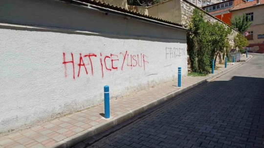 Aydın sokakları karalama duvarına döndü