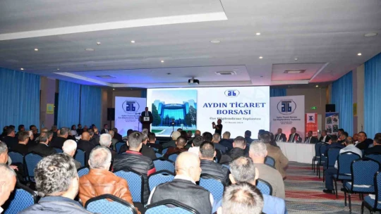 Aydın Ticaret Borsası, üye bilgilendirme toplantısı gerçekleştirdi