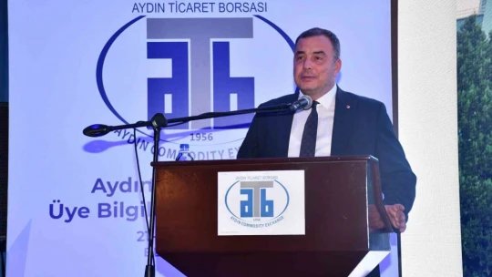 Aydın Ticaret Borsası, üye bilgilendirme toplantısı gerçekleştirdi
