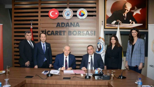 Aydın Ticaret Borsası ve Adana Ticaret Borsası kardeşlik protokolü imzaladı