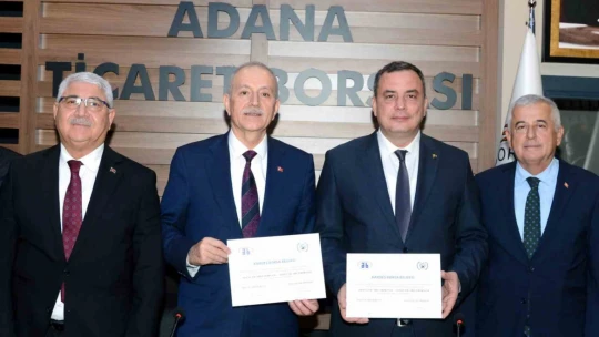 Aydın Ticaret Borsası ve Adana Ticaret Borsası kardeşlik protokolü imzaladı