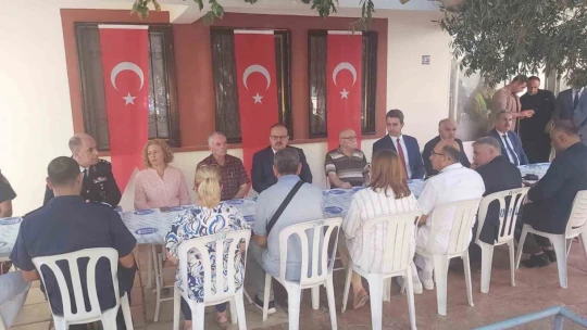 Aydın Valisi Canbolat, Ayşenur'un ata evinde taziye ziyaretinde bulundu