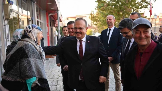 Aydın Valisi Canbolat, Yenipazar'da incelemelerde bulundu