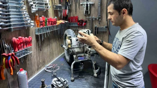 Aydınlı çift, bebeklerine Honda adını verdi