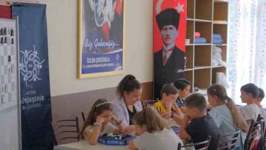 Aydınlı çocuklar Büyükşehir'in Akıl Oyunları eğitiminde bir araya geliyor