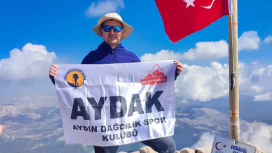Aydınlı dağcı, Orta Torosların çatısına tırmandı