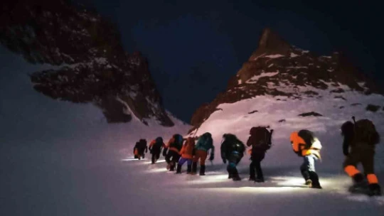 Aydınlı dağcılar, Anadolu'nun Olimpos'una tırmandı