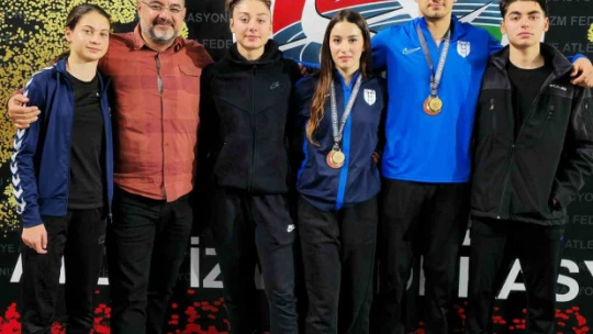 Aydınlı genç sporcular Türkiye Şampiyonası'na damga vurgu