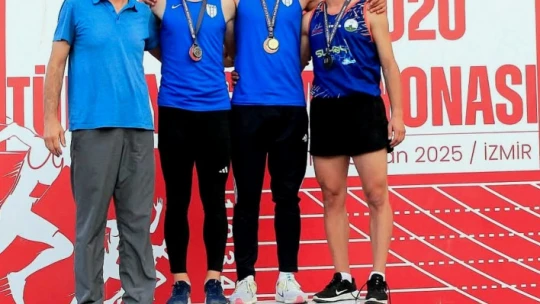 Aydınlı milli sporcular şampiyonaya damga vurdu