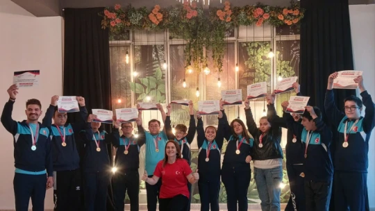 Aydınlı özel sporcular Denizli'den derece ile döndü