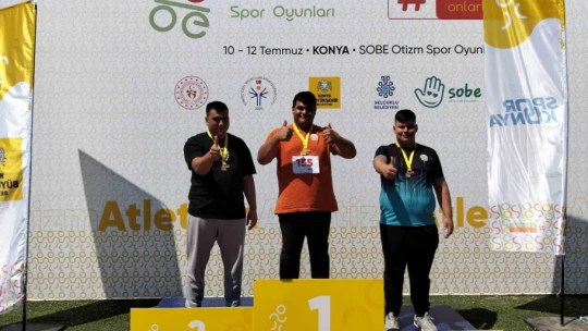 Aydınlı özel sporcular şampiyonada dikkat çekti
