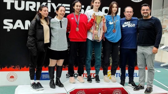 Aydınlı sporcular Türkiye Şampiyonası'ndan madalyalarla döndü