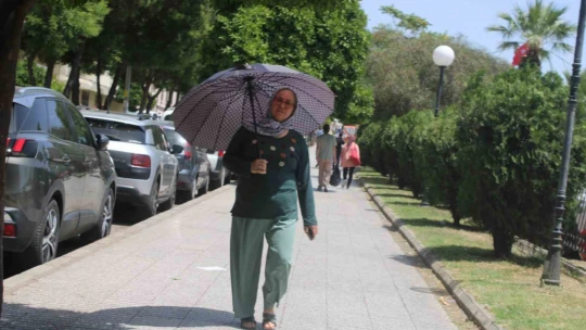 Aydınlı vatandaş: 'Bu sıcağı yemeyen Egeli olmaz'