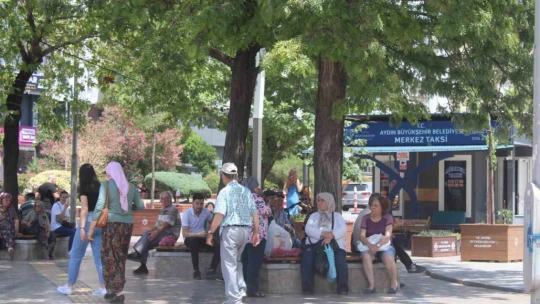 Aydınlı vatandaş: 'Bu sıcağı yemeyen Egeli olmaz'