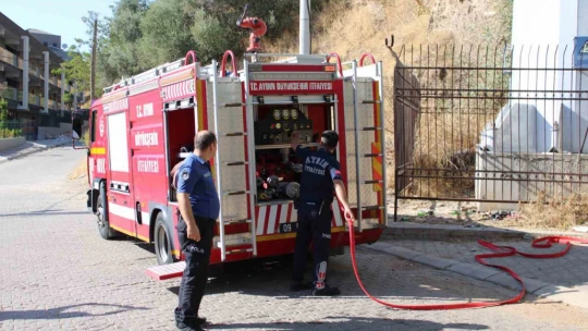Aytepe'deki yangın kontrol altına alındı
