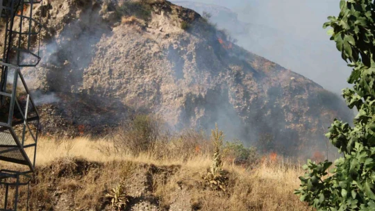 Aytepe'deki yangın kontrol altına alındı