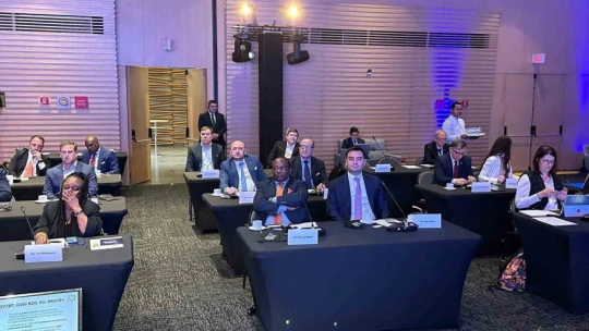 AYTO Başkanı Ülken, Kolombiya'da Türk iş dünyasını temsil etti