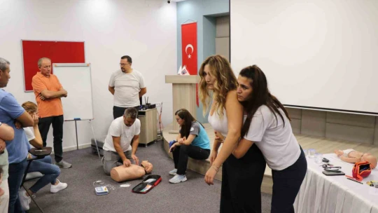 AYTO'da Temel İlk Yardım Eğitimi düzenlendi