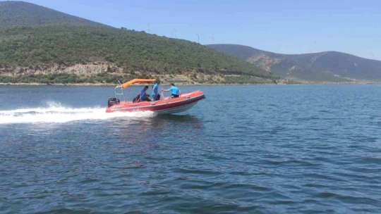 Bafa Gölü'nde su ürünleri denetimi yapıldı