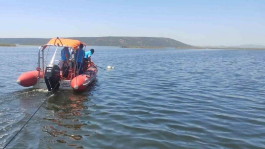 Bafa Gölü'nde su ürünleri denetimi yapıldı