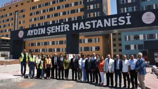 Bakanlık heyeti Aydın'daki sağlık yatırımlarını inceledi