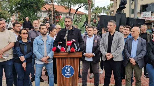 Basına ve polise saldırıya Aydın basınından protesto