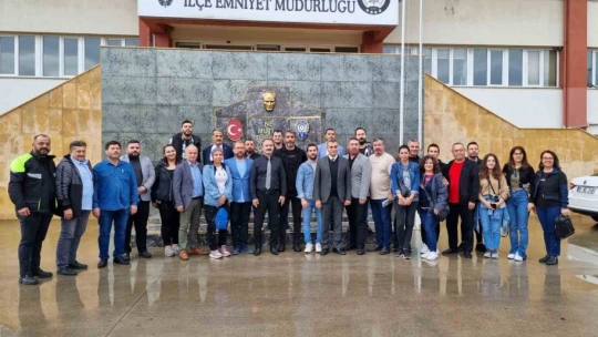 Basına ve polise saldırıya Aydın basınından protesto