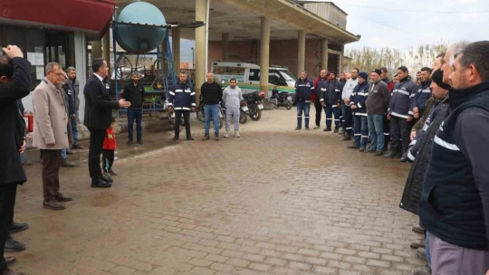 Başkan Arıcı: 'Biz bir aileyiz, her zorlukta birlikteyiz'