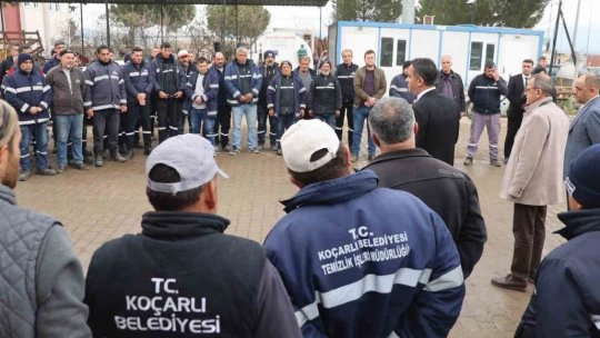 Başkan Arıcı: 'Biz bir aileyiz, her zorlukta birlikteyiz'
