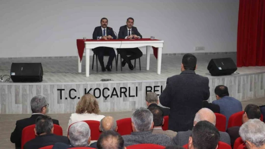 Başkan Arıcı: 'Ortak akılla ilçemizi daha iyi noktaya taşımaya kararlıyız'