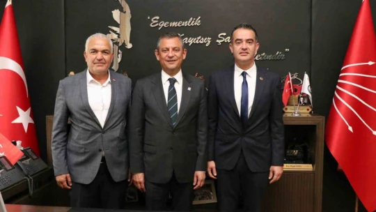 Başkan Arıcı, CHP Genel Başkanı Özel'le görüştü