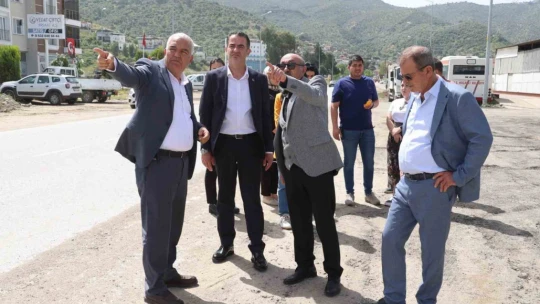 Başkan Arıcı proje alanlarında inceleme yaptı