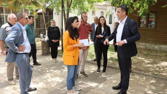 Başkan Arıcı proje alanlarında inceleme yaptı