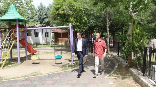 Başkan Arıcı proje alanlarında inceleme yaptı