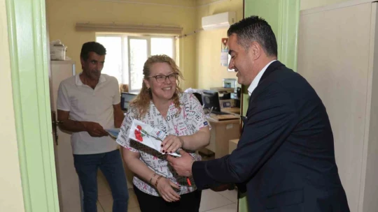 Başkan Arıcı, sağlık çalışanlarını unutmadı