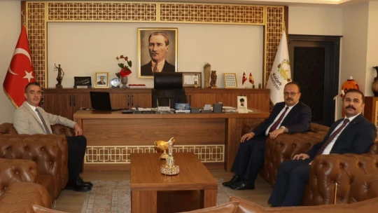 Başkan Arıcı, Vali Canbolat'ı Ağırladı