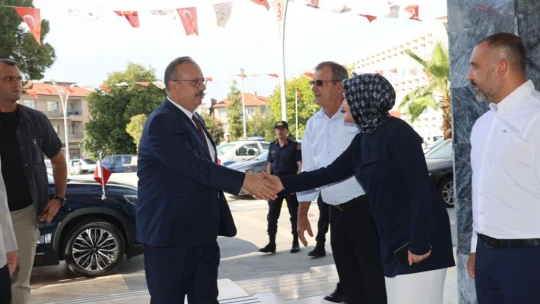 Başkan Arıcı, Vali Canbolat'ı Ağırladı