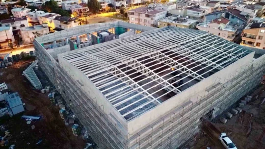 Başkan Atabay, Didim Kültür Merkezi inşaatını yerinde inceledi